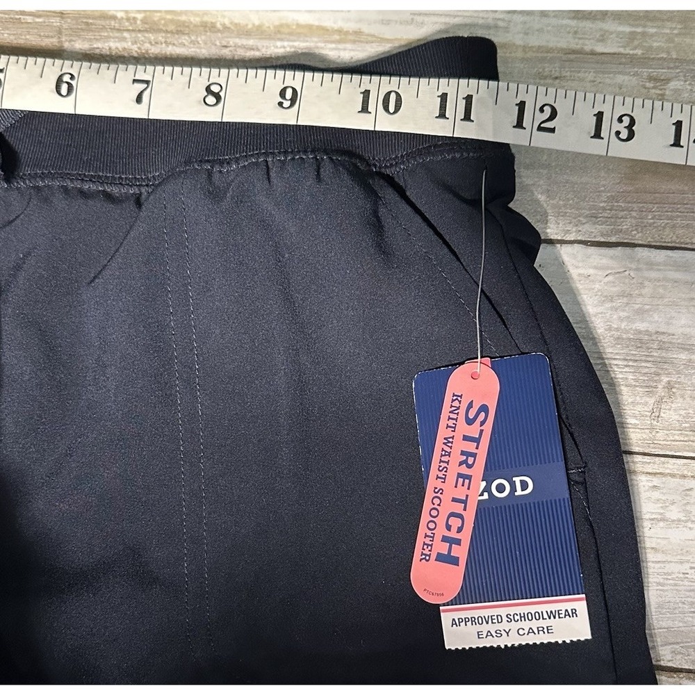 New Girl's Izod Approved Schoolwear Skort in Navy Blue, Size 12 Regular - Picture 8 of 9